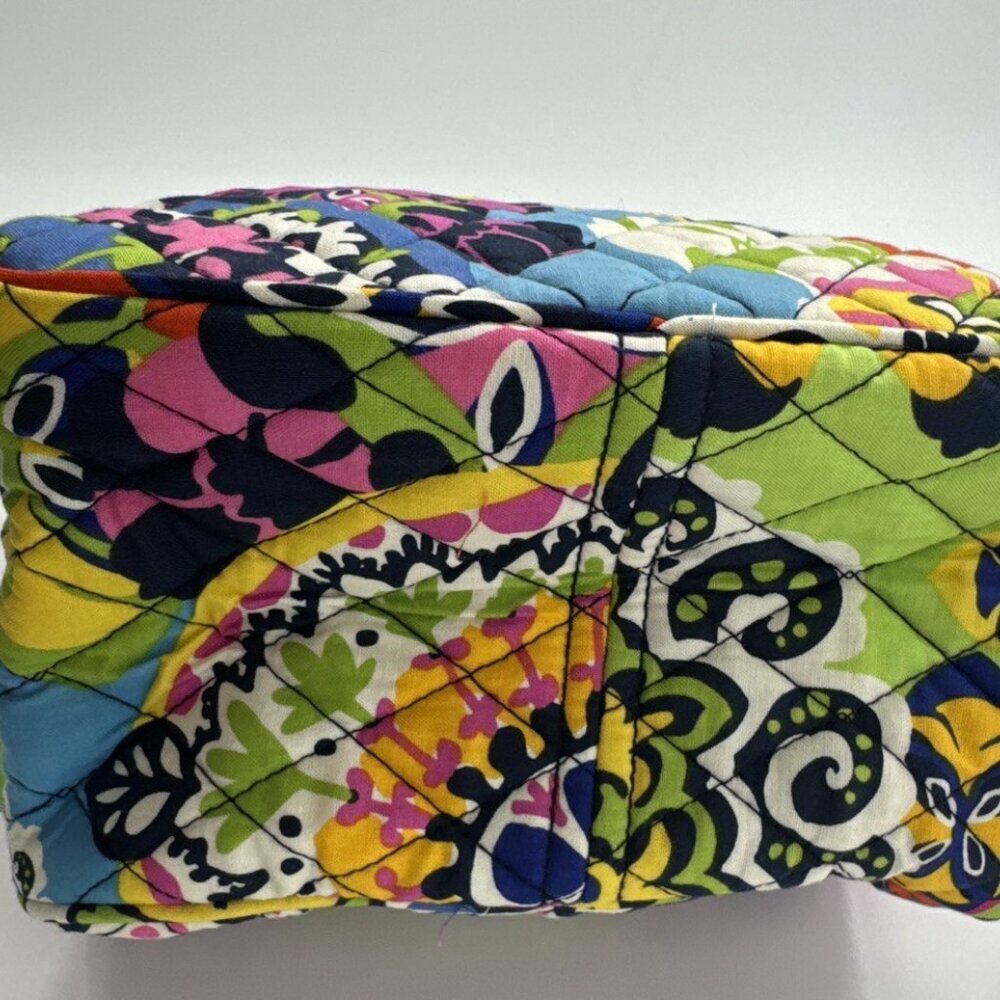 Vera Bradley Lunch Bunch Bag Insulated Lunchbox Snack Pockets Rio Colorful NEW - Picture 5 of 11